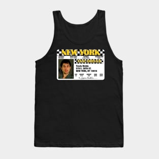 Travis Bickle Taxi License Tank Top